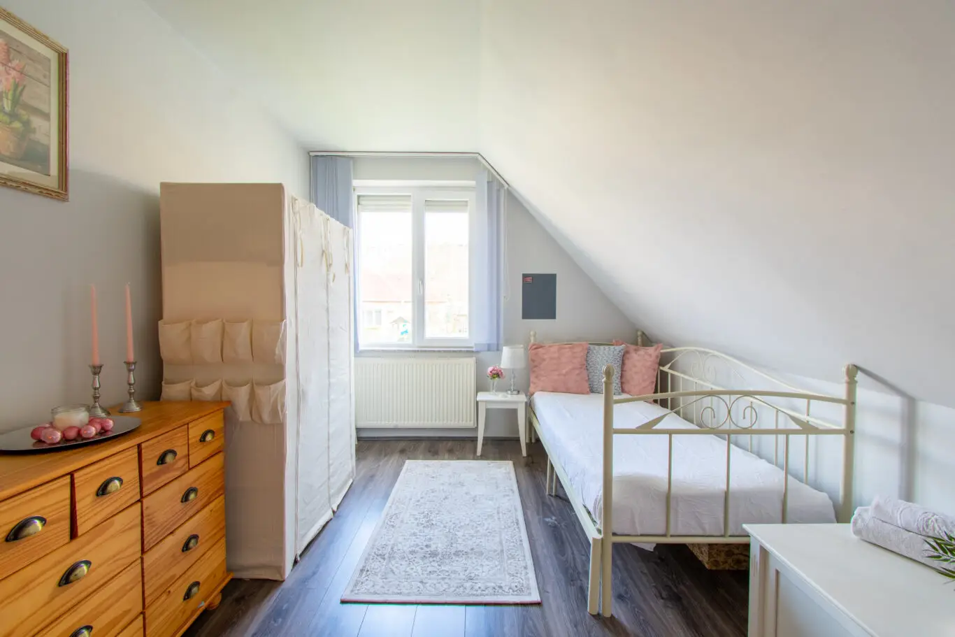 Csigekert kisszoba utána